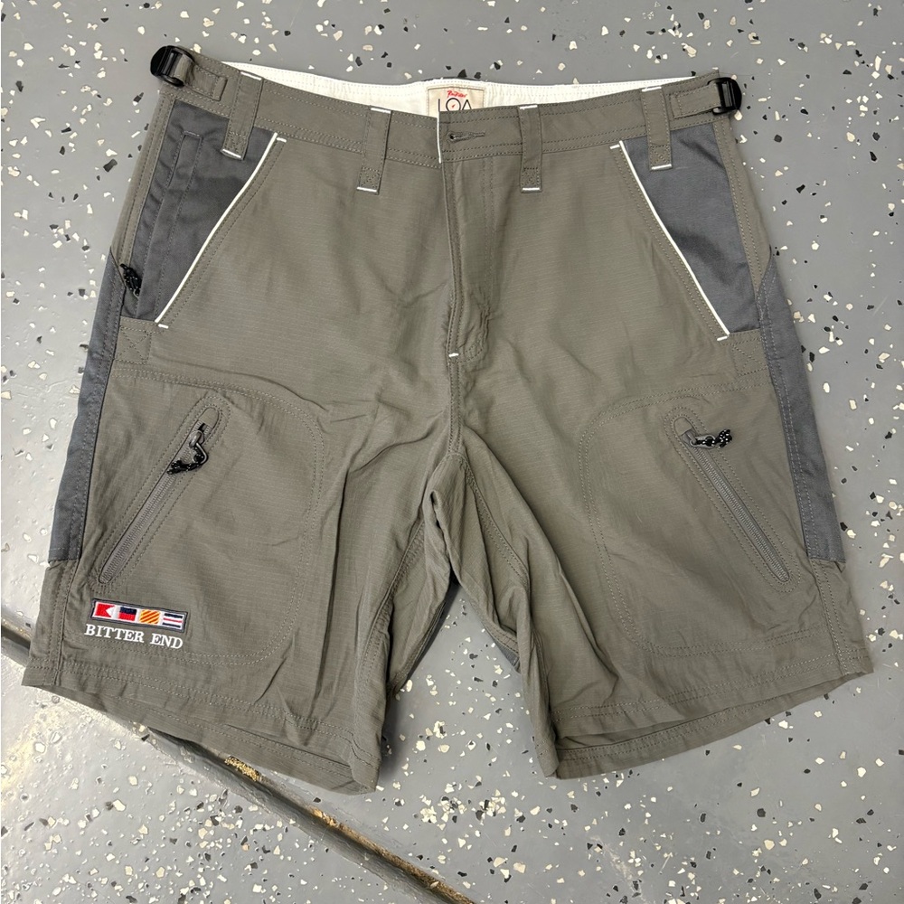 Men's Railrider LOA. Nylon outdoors short. fishing sz 34